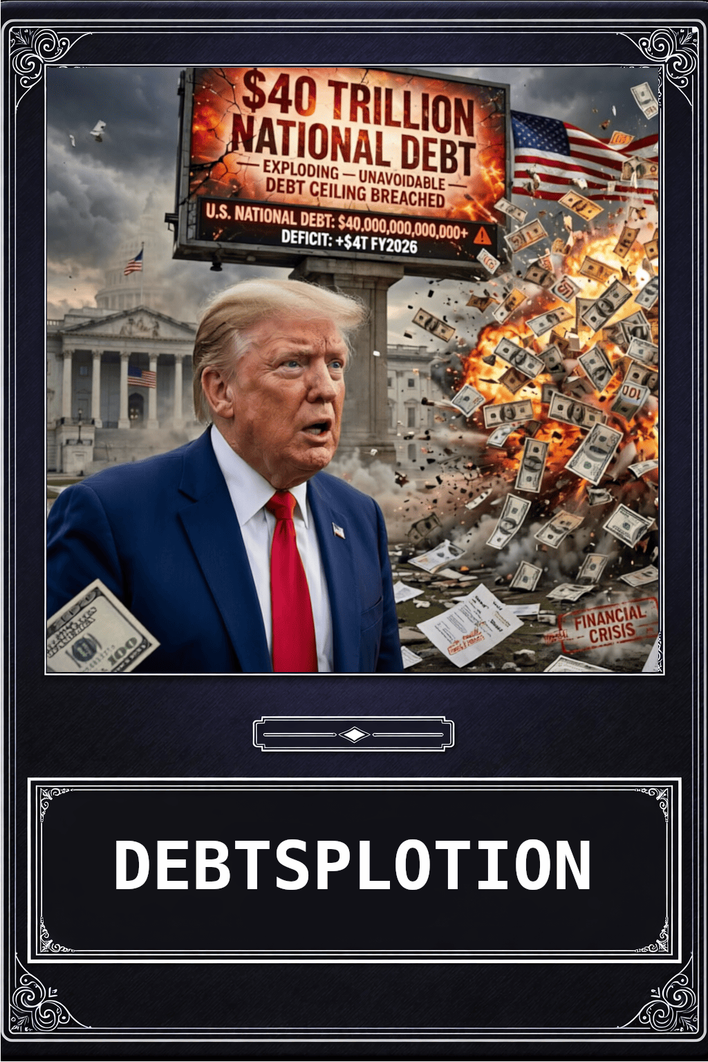 debt, spiraling out of control