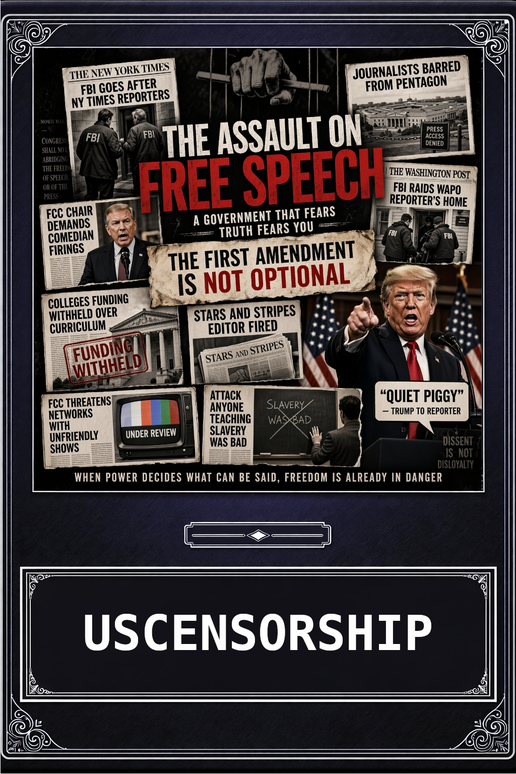 freedom of speech offends the small-minded